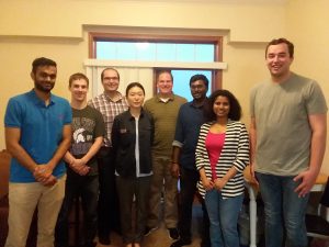 student group with Cameron MacKenzie