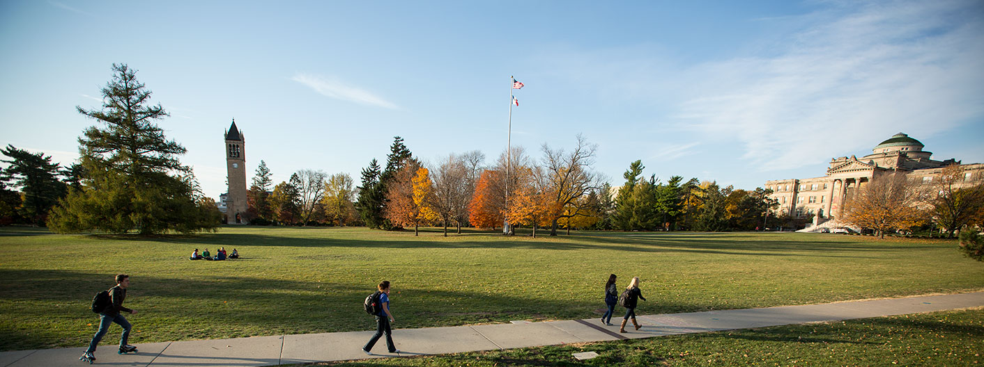 panoramic view of central campus