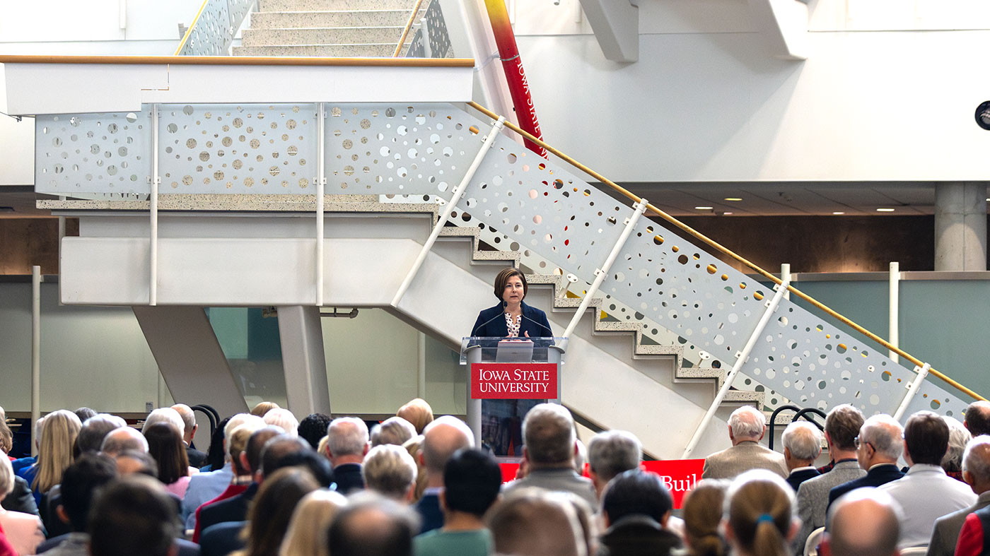 Therkildsen Industrial Engineering building dedication