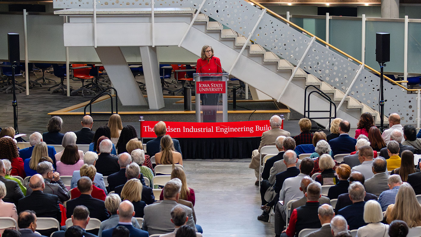 Therkildsen Industrial Engineering building dedication