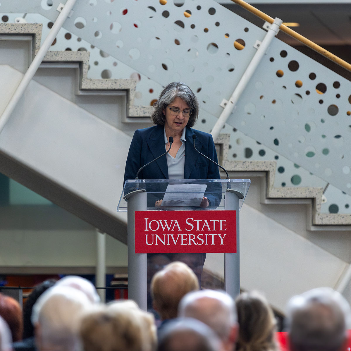 Therkildsen Industrial Engineering building dedication