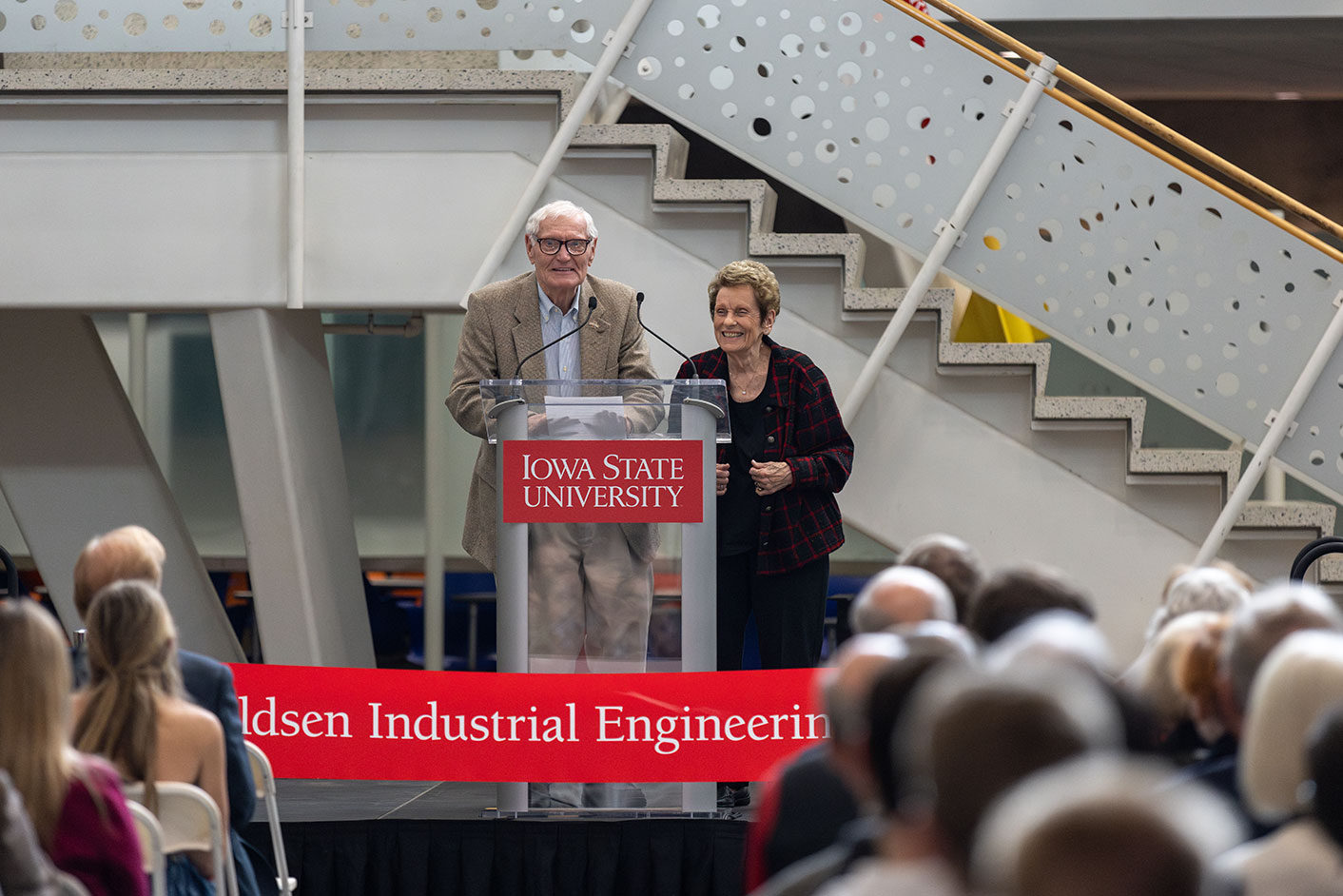 Therkildsen Industrial Engineering building dedication