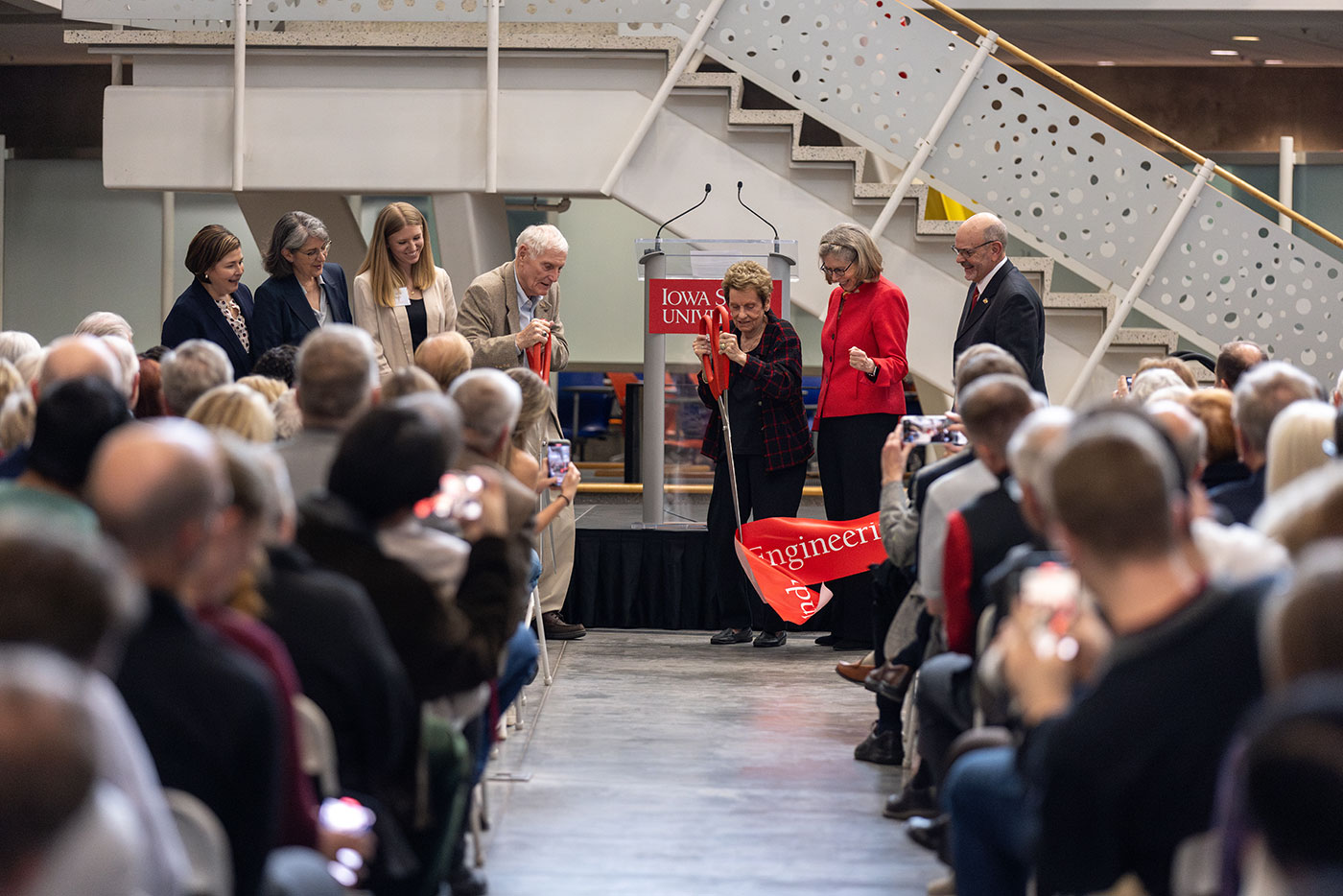 Therkildsen Industrial Engineering building dedication
