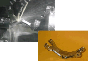 Rapid manufactured steel suspension component